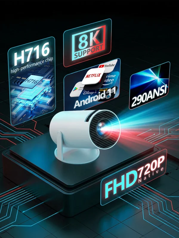 4K  بروجكتر سمارت