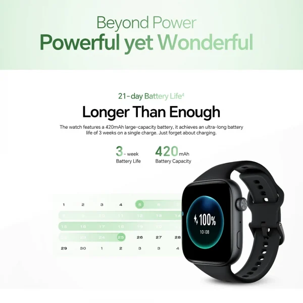 ساعة HONOR Watch X5i الذكية